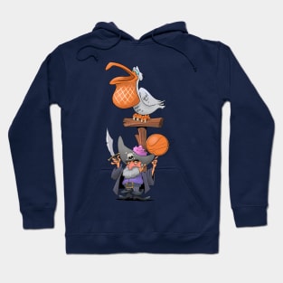 Pirate basketball Hoodie